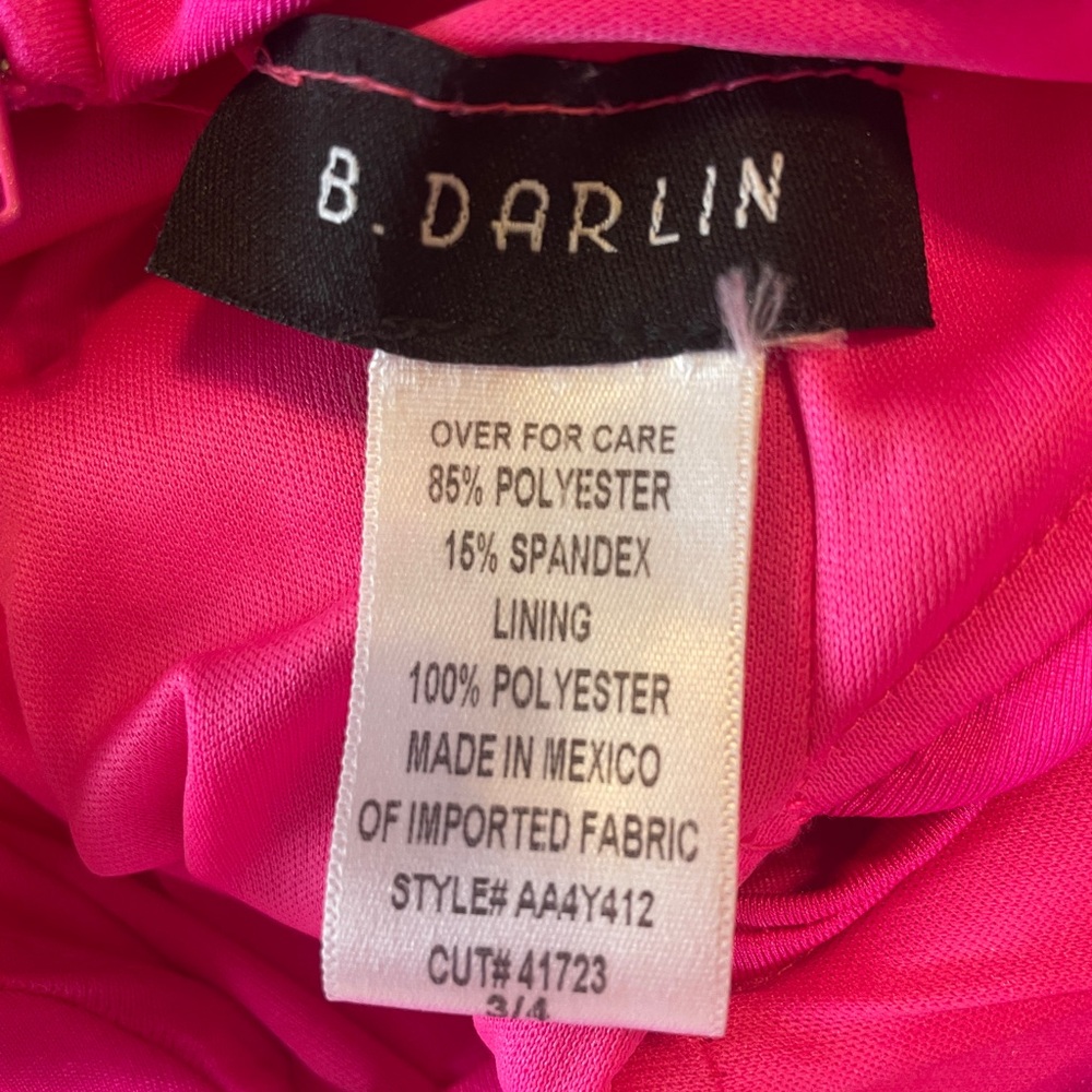 PINK PROM DRESS - Picture 4 of 4